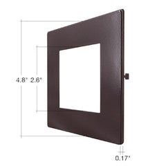 SL-PNL-4SQ Bronze Trim
