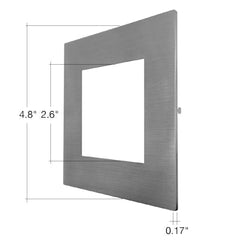 SL-PNL-4SQ Bronze Trim