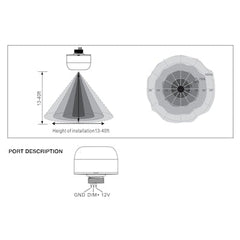 PIR On/Off Only: Twist-C 3-Pin