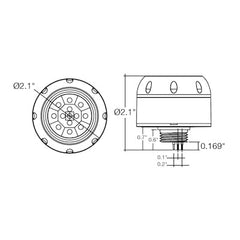 PIR On/Off Only: Twist-C 3-Pin