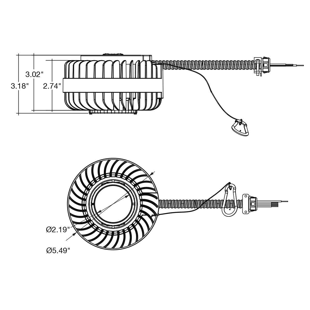6,8,10" 54W Module: ARCY-Line