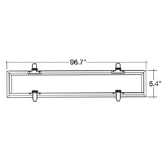 4"x8' Flange (Drywall) Kit