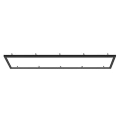 1x4 LED Panel: Backlit-Line Black Trim