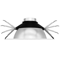 10" CADM: Clear-Specular Haze Reflector/White Trim