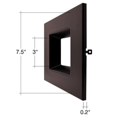 DL-SQ-6 Bronze Smooth Trim