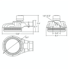 Barn Dusk to Dawn Area Flood: Bolt-Line