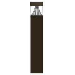 Bollard Square Bronze Square Cone Flat Top