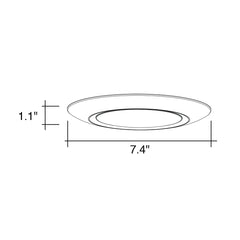 6" Disk Lite: Cusp-Line