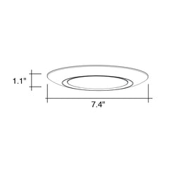 6" Disk Lite: Cusp-Line