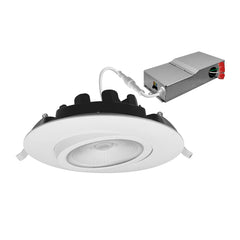 6" Gimbal Adjustable Downlight Canless