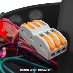 Emergency Back Up For Internal Drivers- High Voltage 170V Output - Includes Round UFO HighBay EM Kit