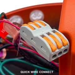 Emergency Back Up For Internal Drivers- High Voltage 170V Output - Includes Round UFO HighBay EM Kit