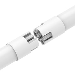 8 FT T8 Glass + PC Coating DUAL FIT Ballast, or AC Direct Double Sided (FROSTED) w/ FA8 Single Pin Sockets