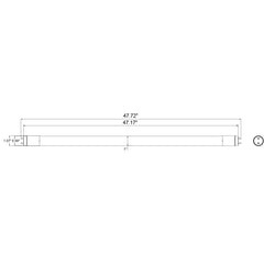 4 FT T8 Glass + PC Coating Dimmable Bypass Single/Double Ended (FROSTED LENS) eta 9/23