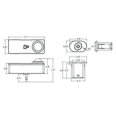 PIR Bi-Level + Daylight: Audio Jack SILVAIR