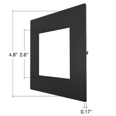 SL-PNL-4SQ Bronze Trim