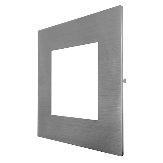 SL-PNL-6SQ Brushed Nickel/Black/Bronze Trim
