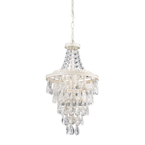 Clear Crystal Pendant Lamp Ceiling Sterling 