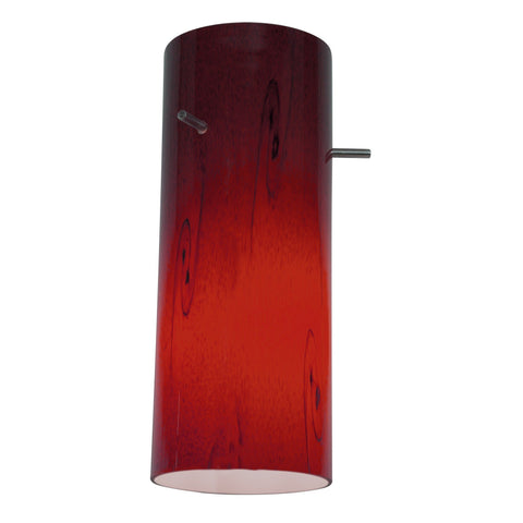 Cylinder Pendant Glass Shade Ceiling Access Lighting 