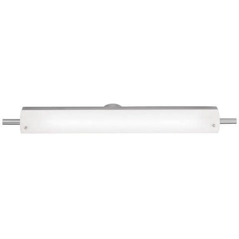 Vail White Tuning Dimmable LED Vanity - Brushed Steel (BS) Wall Access Lighting 