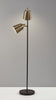 Malcolm 58"h Floor Lamp - Steel Lamps Adesso 