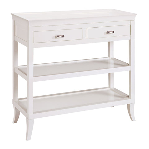 Tamara Hall Table In White Furniture Sterling 