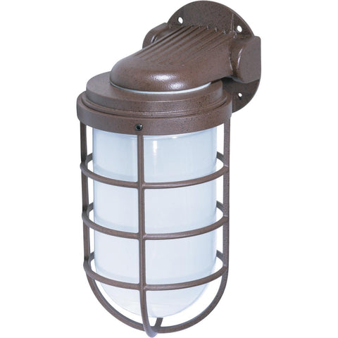 11" Industrial Style Wall Mount with Frosted Glass Outdoor Nuvo Lighting 