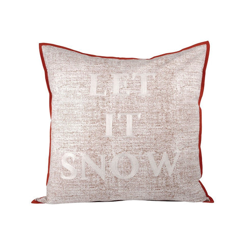 Let It Snow Pillow 24X24in Accessories Pomeroy 