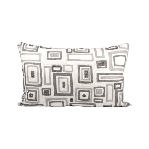 Mondrian Lumbar Pillow 26X16in Accessories Pomeroy 