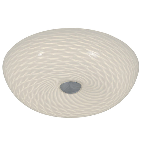Swirled 2-Lt Small Flush Mount - French Feather Ceiling Varaluz 