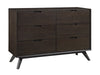 Vale Six Drawer Double Dresser, Havana Furniture Greenington 