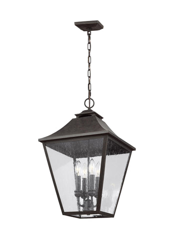 Galena Sable 4-Light Hanging Lantern Outdoor Feiss 