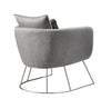 Stanley Chair - Light Grey Furniture Adesso 
