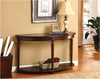 Claire Glass Top Sofa Table Dark Cherry Furniture Enitial Lab 