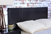 Bolan Leatherette Queen Bed Espresso Furniture Enitial Lab 