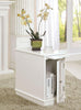 Ashel Storage Cabinet End Table White Furniture Enitial Lab 