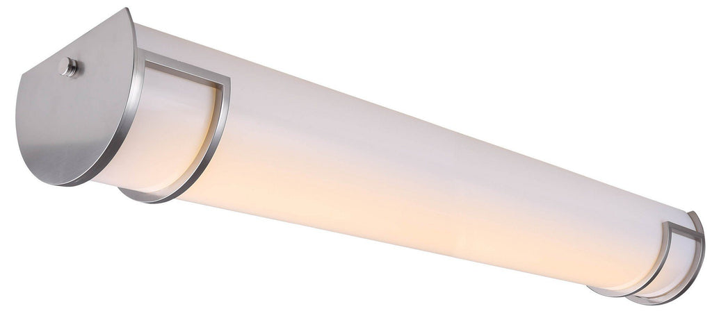 Nora LED Bath Vanity Light Light - Brushed Nickel Wall 7th Sky Design 