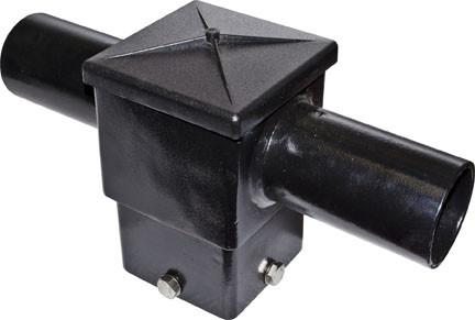 4" x 4" Post Mount with Two (2) Horizontal Arms Outdoor Dabmar 