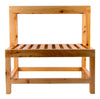 20" Double Wooden Stepping Stool Multi-Purpose Accessory Furniture Alfi 