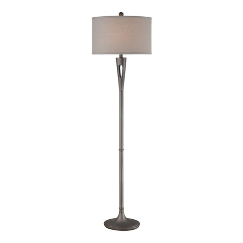 Martcliff Floor Lamp - Pewter Lamps Dimond Lighting 