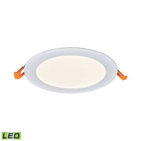 Mercury 6-inch Round Recessed Light in White - Integrated LED Recessed Thomas Lighting 