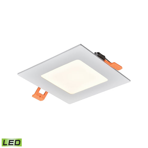 Mercury 4-inch Square Recessed Light in White - Integrated LED Recessed Thomas Lighting 