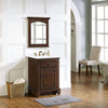 James 24-inch Vanity - English Chestnut Furniture Ryvyr 