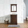 James 24-inch Vanity - English Chestnut Furniture Ryvyr 