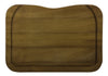 Rectangular Wood Cutting Board for AB3520DI Hardware Alfi 