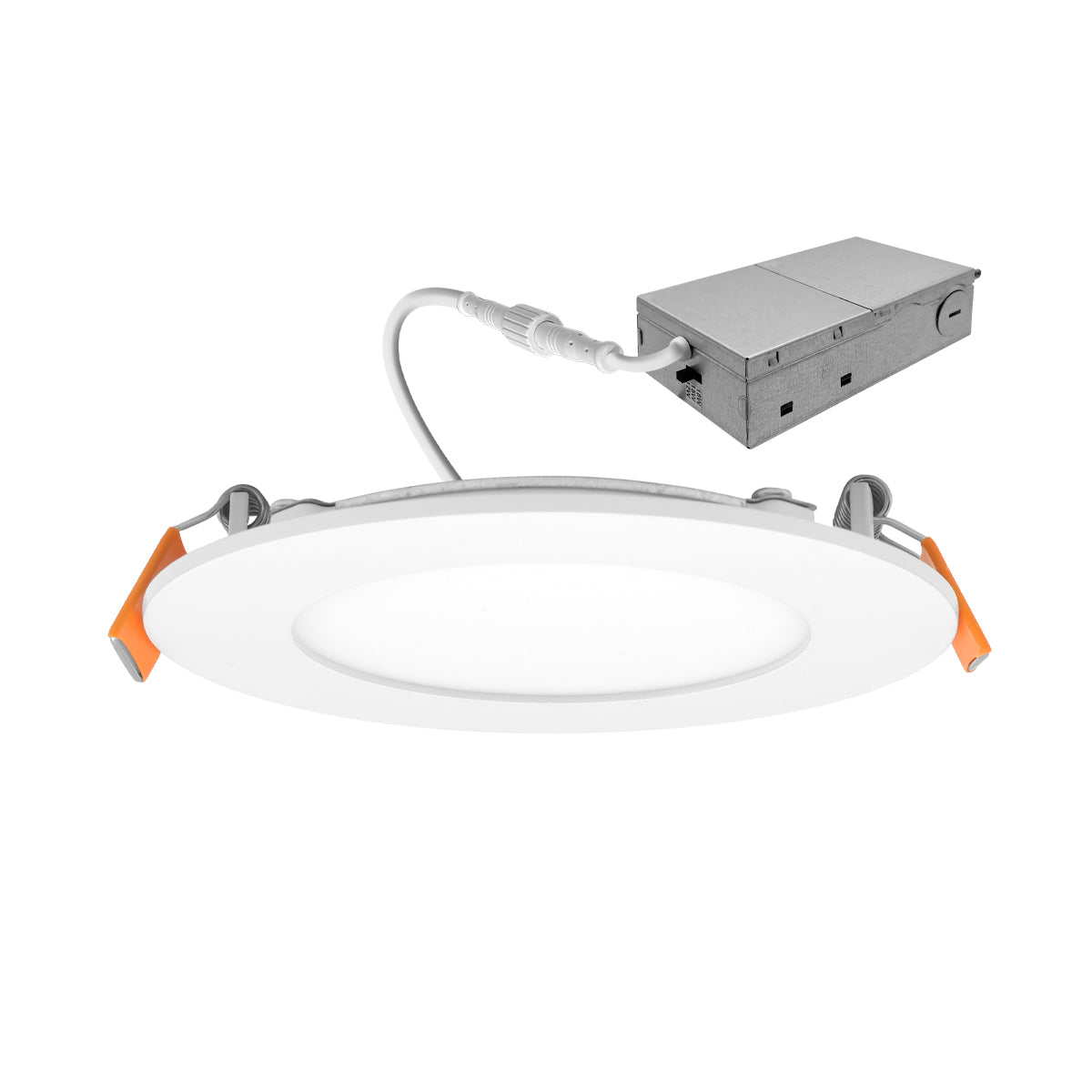 4" Round Slim Panel Wafer Downlight
