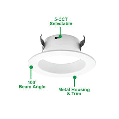 4" Retrofit Downlight: RDL-Line