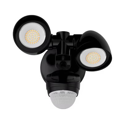 Security Light - Round Double Head PIR