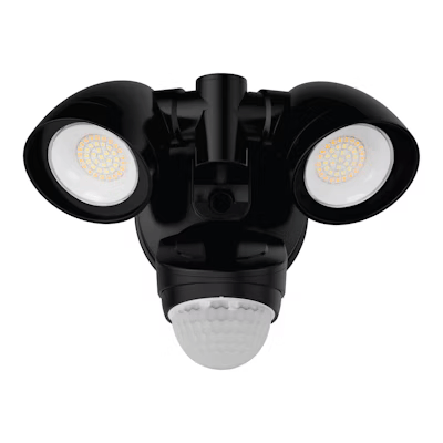 Security Light - Round Double Head PIR