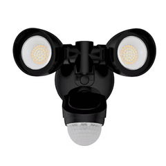 Security Light - Round Double Head PIR